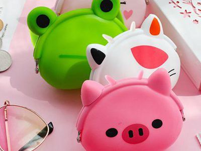 動物矽膠錢袋 動物矽膠錢袋