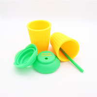玉米杯,矽膠杯,環保(bǎo)矽膠杯