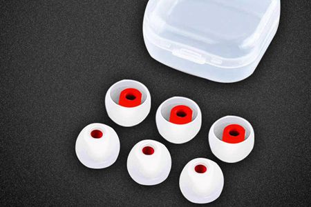 白色入(rù)耳式耳機塞子 白色入耳式(shì)耳機塞子