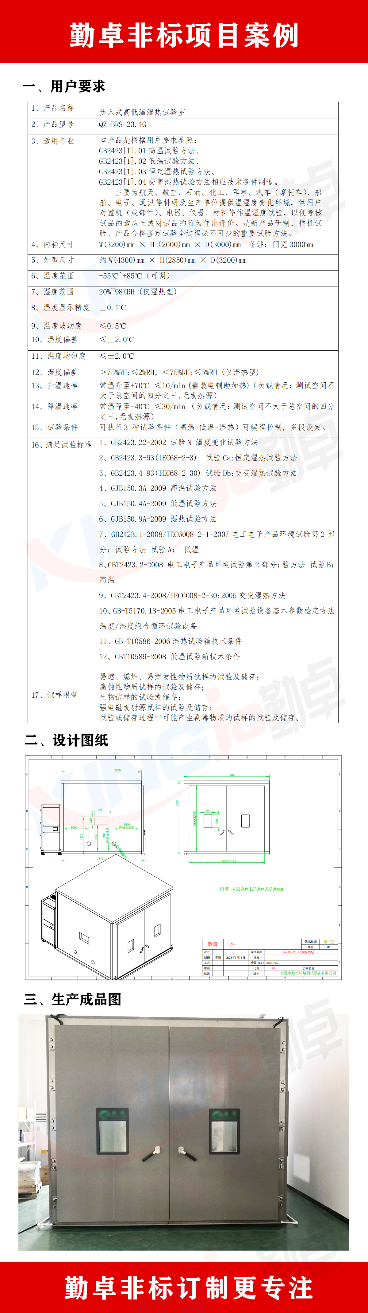 步入式（shì）高低溫濕熱（rè）試驗室